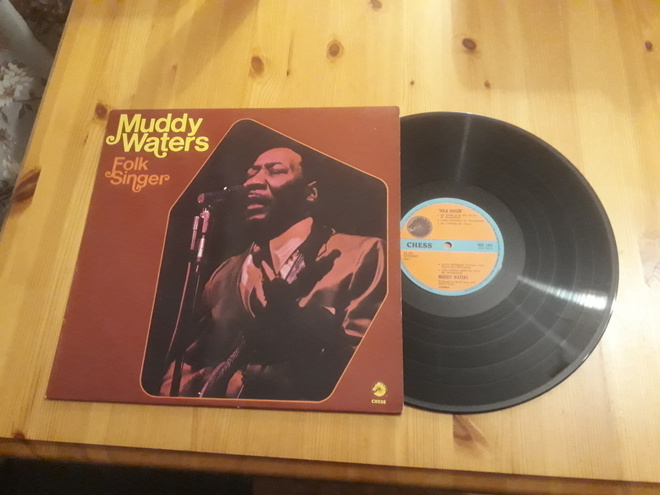 Muddy Waters – Folk Singer lp 1972 Delta Blues hieno