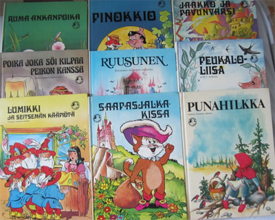 Lasten Klassikko Satukirja-paketti ( 9 kirjaa )