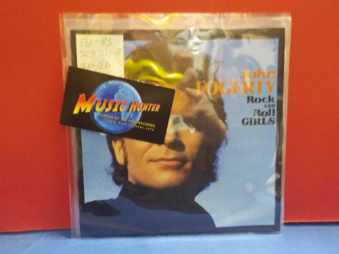 JOHN FOGERTY - ROCK AND ROLL GIRLS EX+/EX+ EU -85 7"