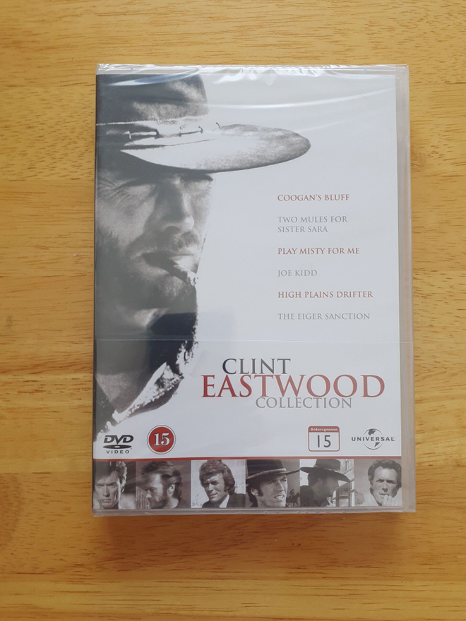 Clint Eastwood Collection UUSI 6xDVD