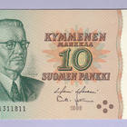 10 mk v.1980 UNC P-111 (Holkeri-Lehtinen) - pikkukuva 1