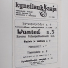 Kynsilaukkaaja 2/1989 - pikkukuva 1