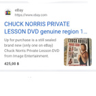 Chuck Norris - Private Lesson DVD - pikkukuva 3