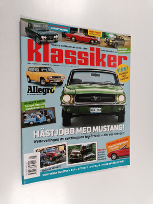 Klassiker nr 5, Juni 2011 : Bilar & motorcyklar 1945-1989