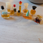 Vintage miniatyyri hajuvesiä 11 kpl - pikkukuva 1