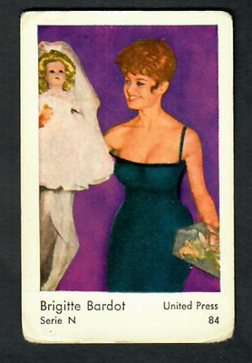 Keräilykuva - Brigitte Bardot Serie N 84