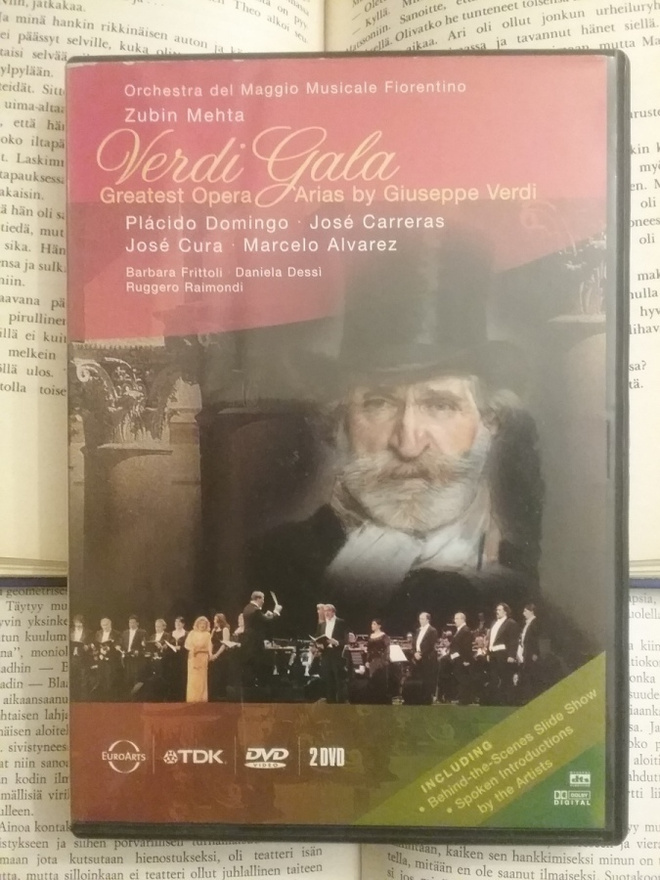 Verdi Gala: Greatest Opera Arias by Giuseppe Verdi (2 DVD)