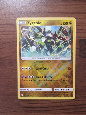 Pokemon Zygarde 100/147 Reverse holo Rare