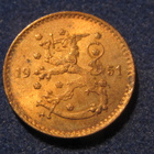 1 markka 1951 Cu - pikkukuva 2