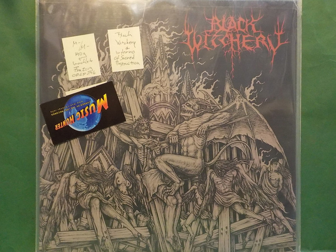 BLACK WITCHERY - INFERNO OF SACRED DESTRUCTION M-/M- 140g LP