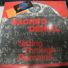 SACRED DENIAL - SIFTING THROUGH REMAINS LP SAKSA '88 M-/M- - pikkukuva 1