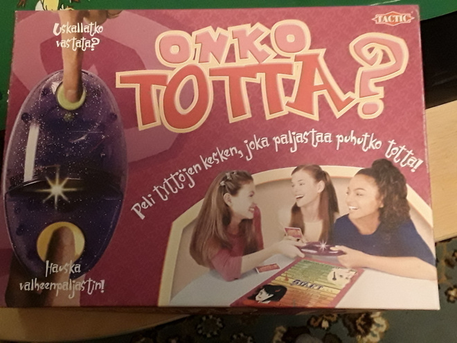 Onko totta lautapeli