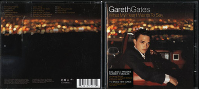 GARETH GATES . CD-LEVY . WHAT MY HEART WANTS TO SAY