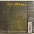 Yngwie Malmsteen Anthology 1994-1999 Japanilainen CD OBI - pikkukuva 2