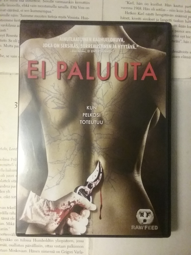 Ei paluuta (DVD)