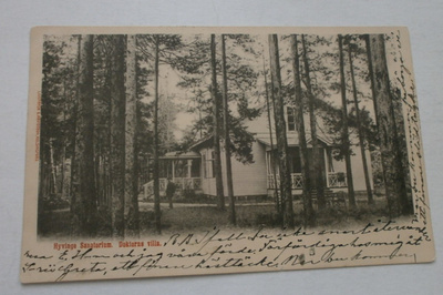 Hyvinkää, Hyvinkään parantola, tohtorin huvila, p. 1904