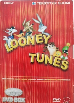 Looney tunes - suomitxt - 4 dvd box