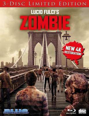 ZOMBIE (1979) 40th Anniversary 4K Restoration 3-Disc LE OOP!