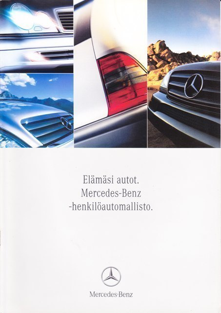 Mercedes-Benz mallisto -esite, 1998