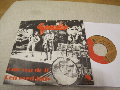 Geordie Can you do it 7 45 Tanska/UK '73 Brian Johnson AC/CD