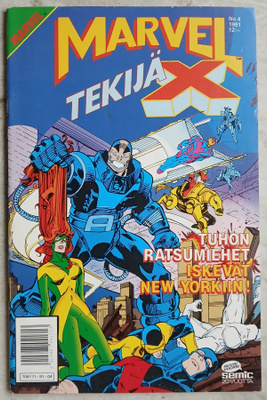 Marvel 4/1991 Tekijä X