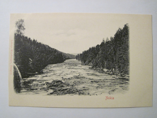 VANHA Postikortti Nokia HUIPPUKUNTO ennen-1905