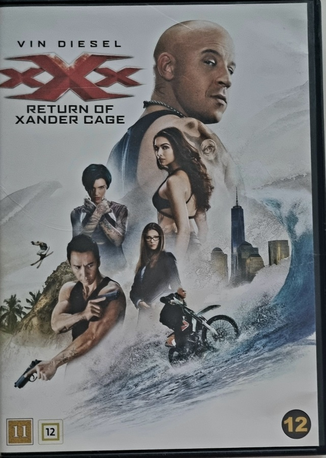 xXx RETURN OF XANDER CAGE DVD
