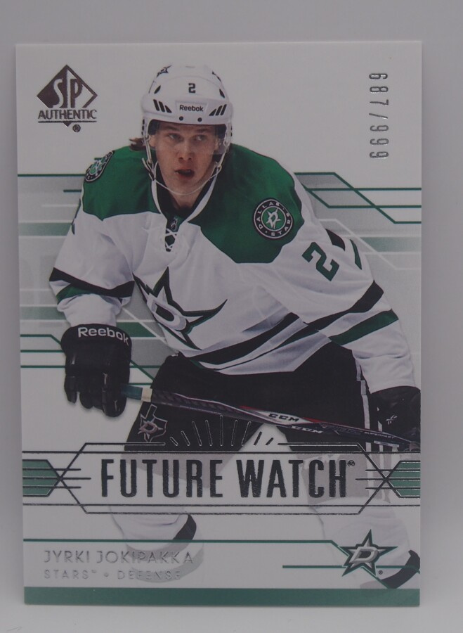 2014-15 Sp authentic Future watch Jyrki Jokipakka /999