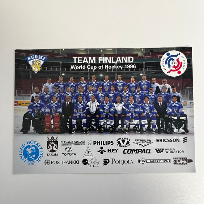 Team Finland - Woeld Cup of Hockey 1996