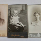 3 CDV Valokuvaa Viro Eesti Tallinna Tartto 1900-l Jugend - pikkukuva 2