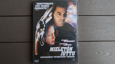 DVD: Mieletön Juttu (George Clooney,Jennifer Lopez 1998 UUSI