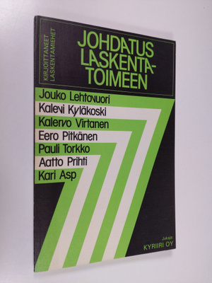 Kari (Laskentamiehet) Asp : Johdatus laskentatoimeen