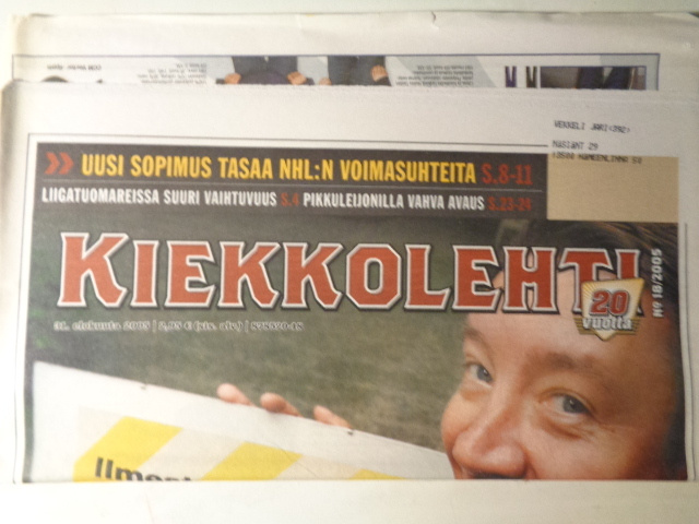 Kiekkolehti Nro 18/2005 (18.12)