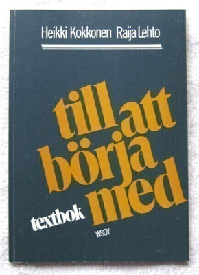 Till att börja med Textbok Ruotsin kertauskirja
