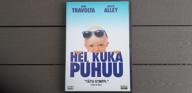 DVD: Hei, Kuka Puhuu (John Travolta, Kristie Alley 1989/2003