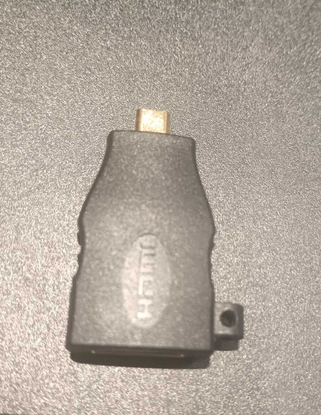 Micro HDMI – HDMI naaras sovitin 4K 60 Hz 3D 1080P