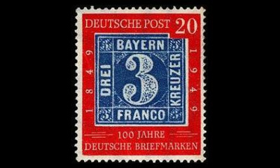 Saksa 114 ** Postimerkki 100v 20 Pf (1949)
