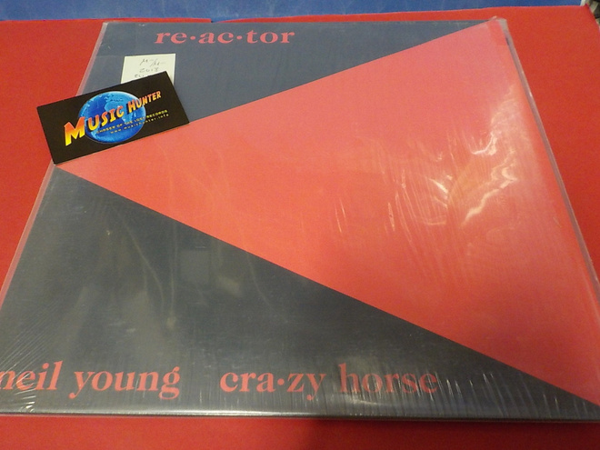 NEIL YOUNG & CRAZY HORSE - REACTOR M-/M- LP