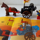 Vanha lego, hevoskärry #6022 + ohje, horse cart - pikkukuva 4