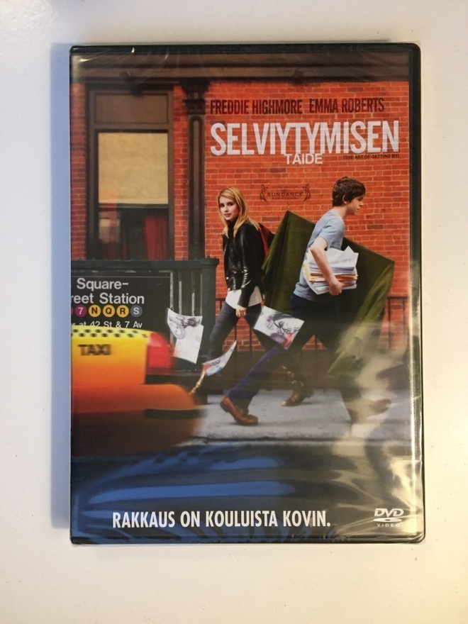Selviytymisen taide (DVD) Emma Roberts (2011) UUSI!