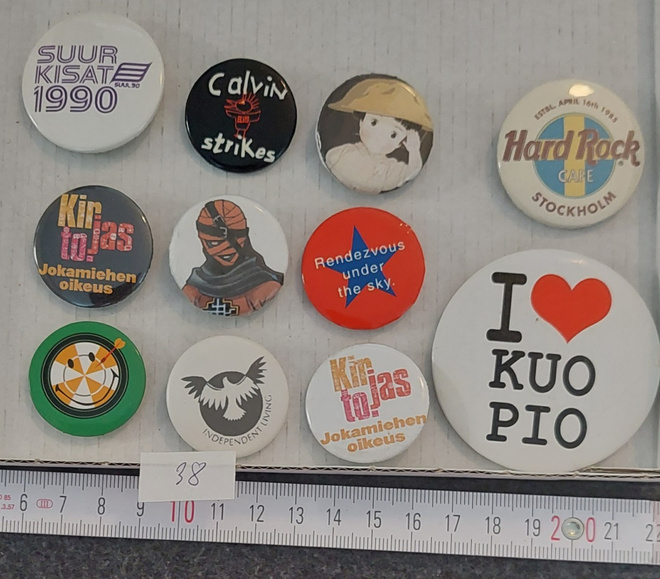 rintamerkki paketti nro 38 : 11 kpl TEKSTI / ISKULAUSE