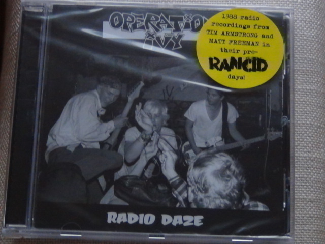 Operation Ivy Radio daze live 1988 cd muoveissa punk