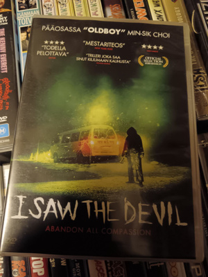 I saw the devil dvd suomipainos