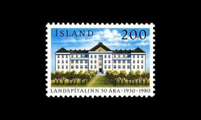 Islanti 561 ** Valtiollinen sairaala 50 v (1980)