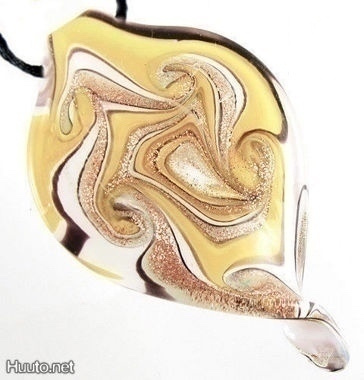 1356 .. Murano Käsintehty Lampwork Taidelasia .. Kaulakoru