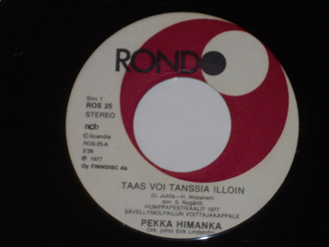 7" PEKKA HIMANKA - Hei - Humppaa Hei - single 1977 VG++