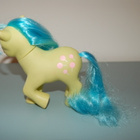 MY LITTLE PONY G1 ' TOOTSIE KELTAINEN ' / HASBRO - pikkukuva 3