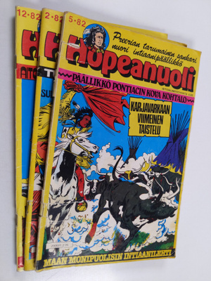 Hopeanuoli nrot 2,5 ja 12/82