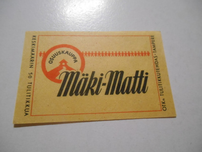 TT Etiketti Osuuskauppa Mäki-Matti