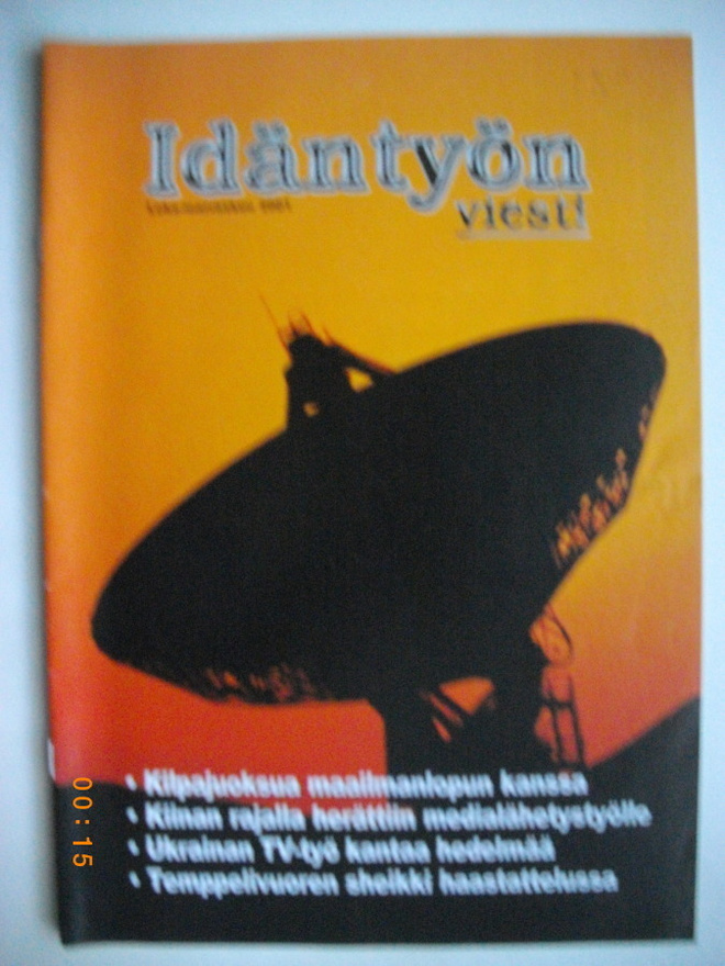 Idäntyön viesti - loka-marraskuu 2001 (27.6)